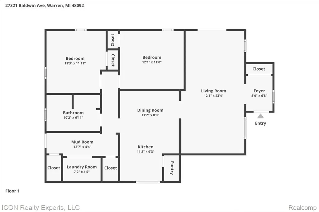 27321 Baldwin Avenue Warren City MI 48092