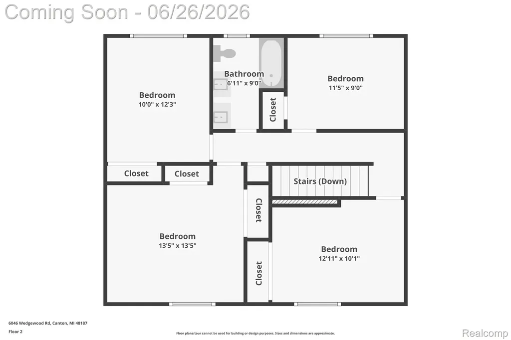 6046 Wedgewood Road Canton Charter Township MI 48187