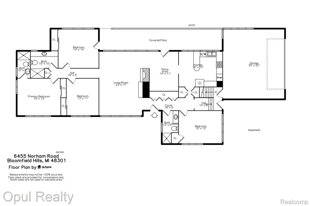 6455 Norham Road Bloomfield Hills City MI 48301