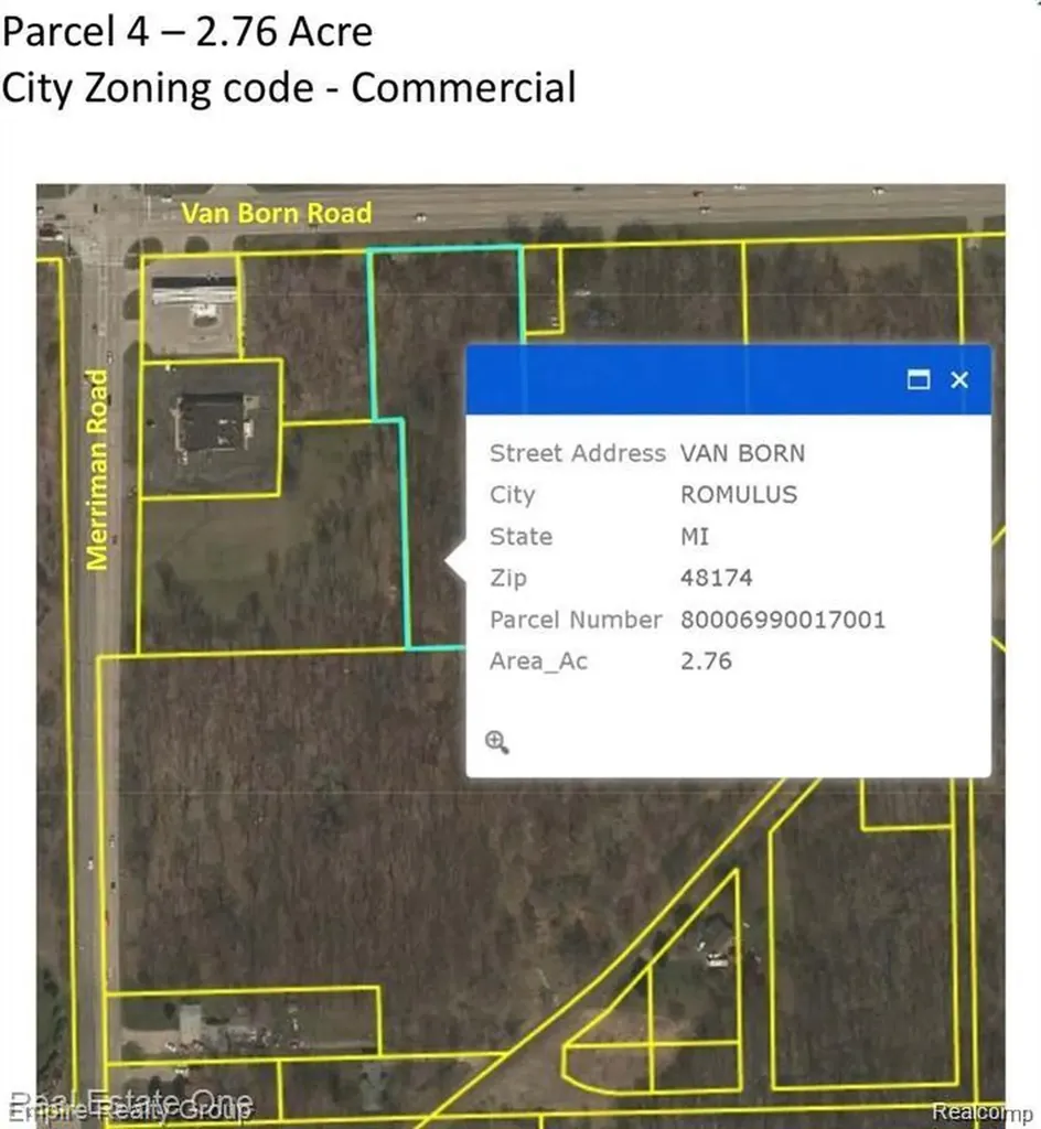 0000 Van Born Road Romulus City MI 48174