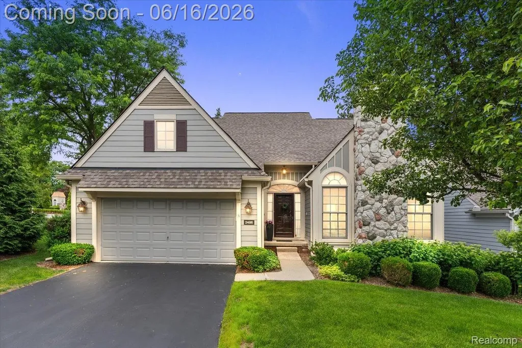 2486 Thistle Pointe Bloomfield Hills City MI 48304