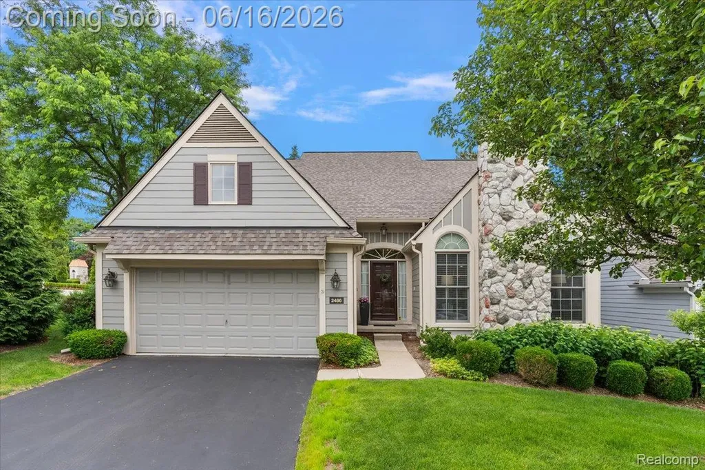2486 Thistle Pointe Bloomfield Hills City MI 48304