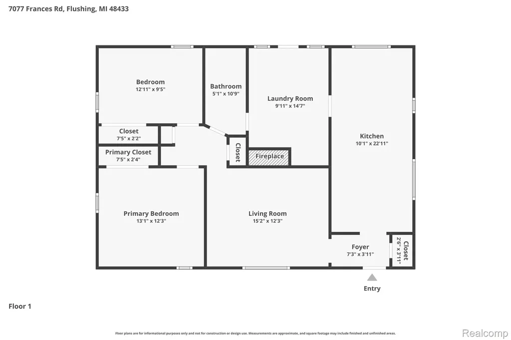 7077 Frances Road Flushing Charter Township MI 48433