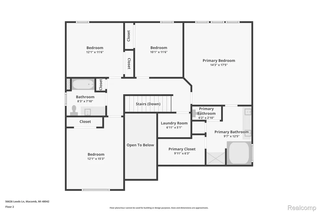 56626 Leeds Lane Macomb Township MI 48042