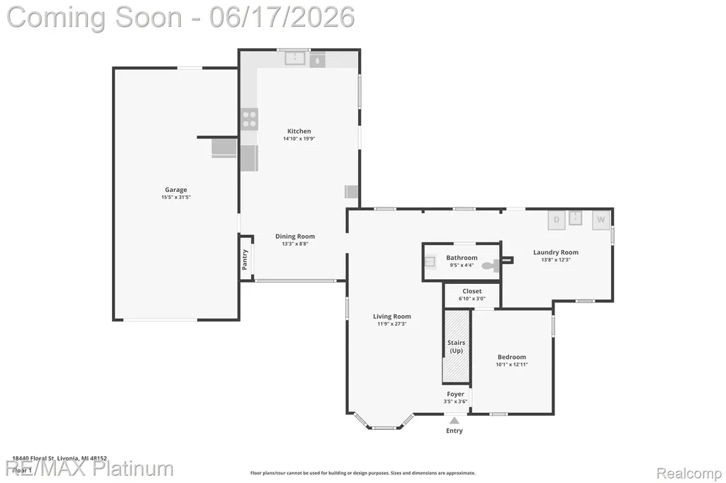 18440 Floral Street Livonia City MI 48152