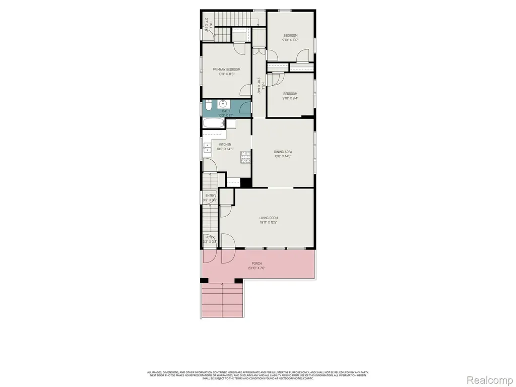 12703 Stoepel Street Detroit City MI 48238