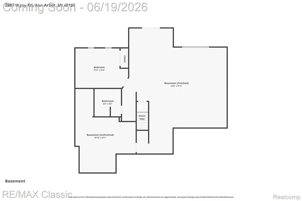 2887 W Joy Road Webster Township MI 48105