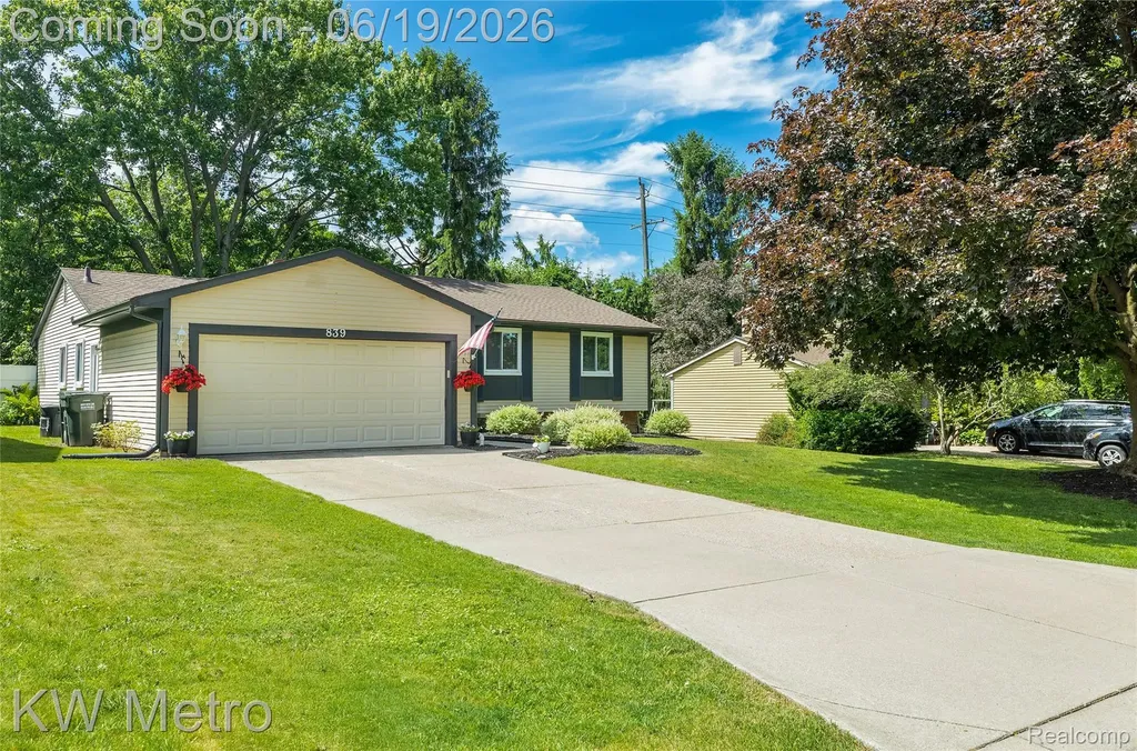839 Dressler Lane Rochester Hills City MI 48307