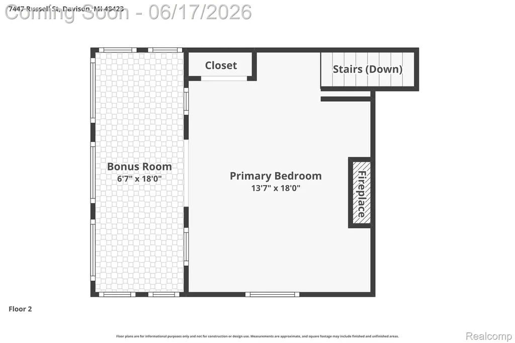 7447 Russell Street Richfield Township MI 48423