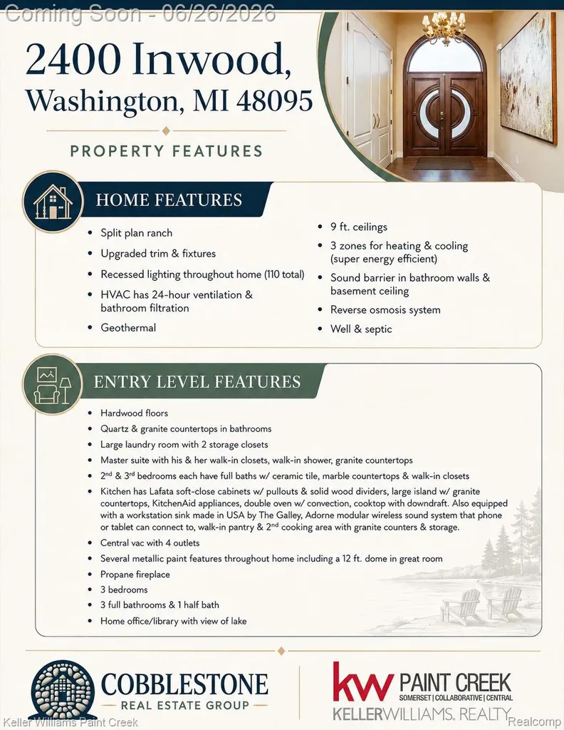 2400 Inwood Road Washington Township MI 48095