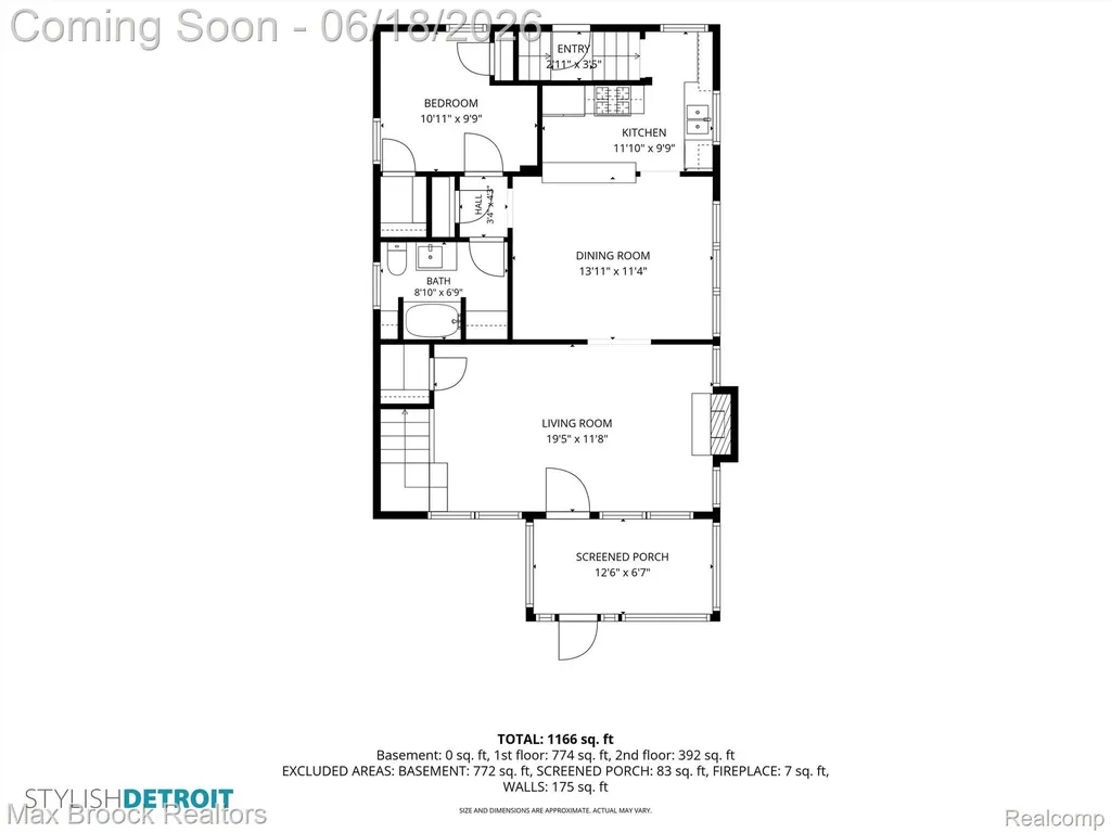 44 Kensington Boulevard Pleasant Ridge City MI 48069