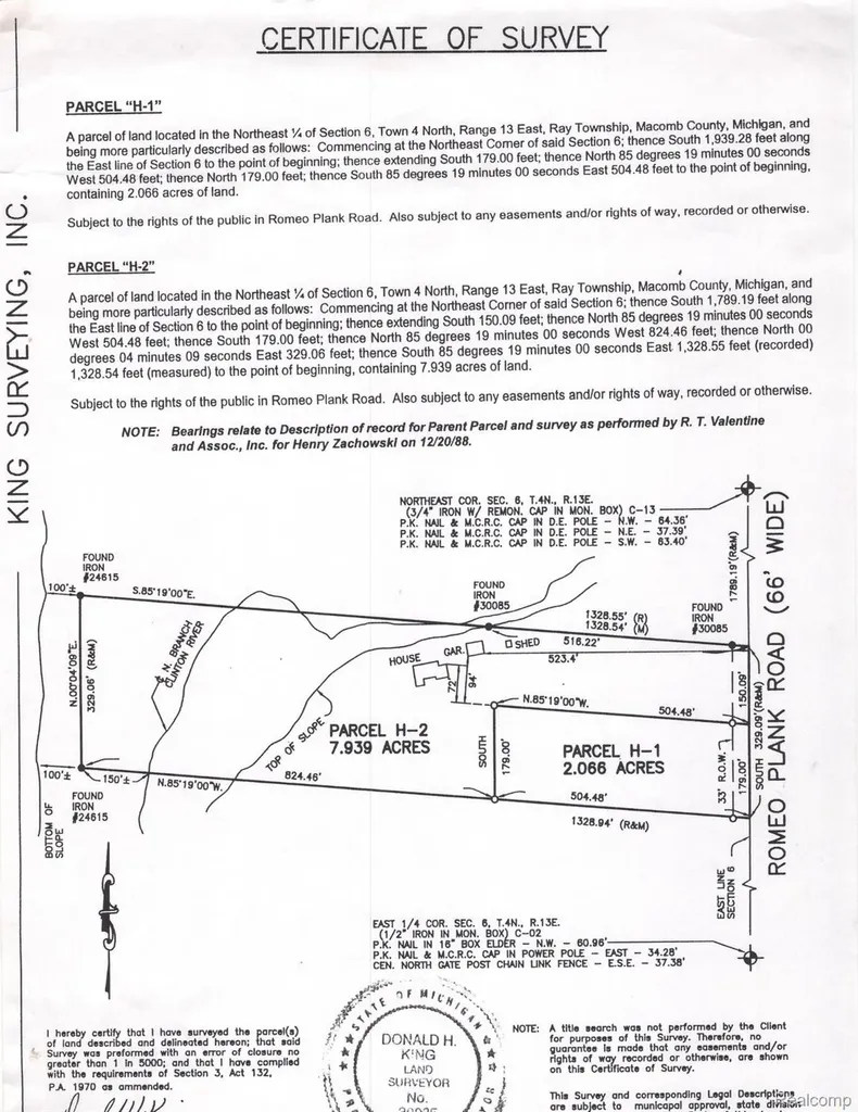 68345 Romeo Plank Road Ray Township MI 48096