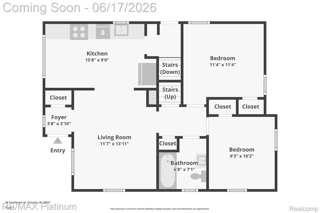 56 Charlevoix Street Clawson City MI 48017