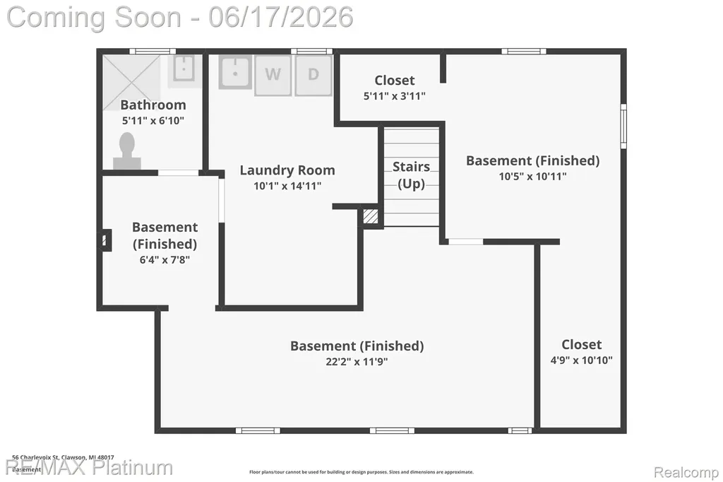 56 Charlevoix Street Clawson City MI 48017