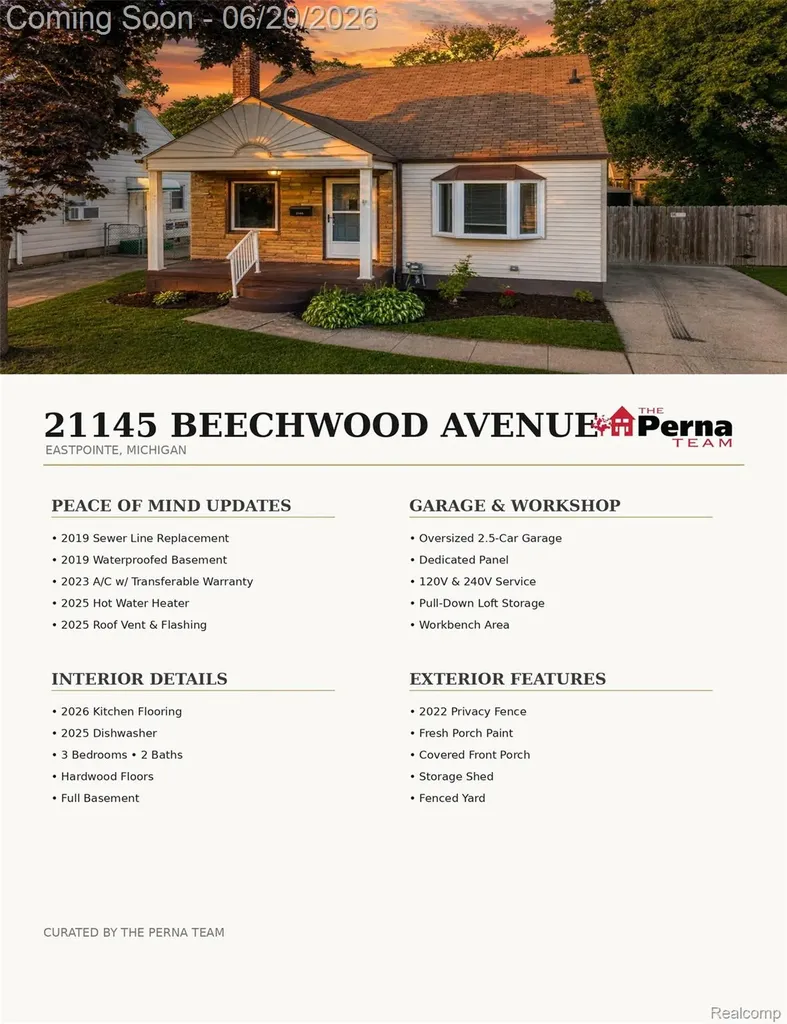 21145 Beechwood Avenue Eastpointe City MI 48021