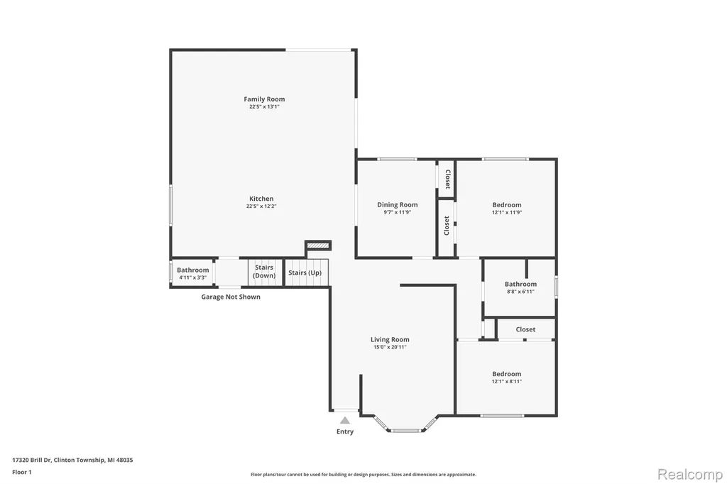 17320 Brill Drive Clinton Charter Township MI 48035