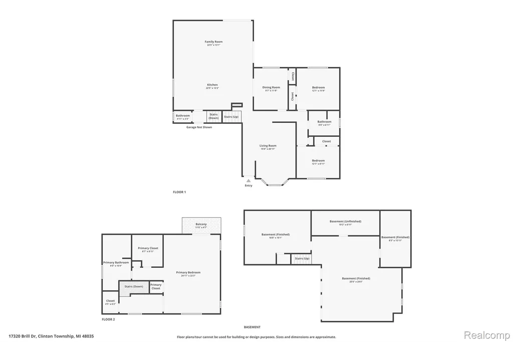 17320 Brill Drive Clinton Charter Township MI 48035