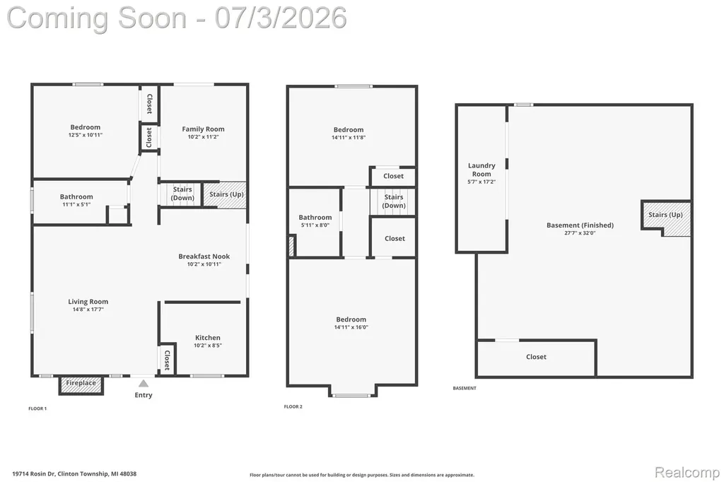 19714 Rosin Drive Clinton Charter Township MI 48038