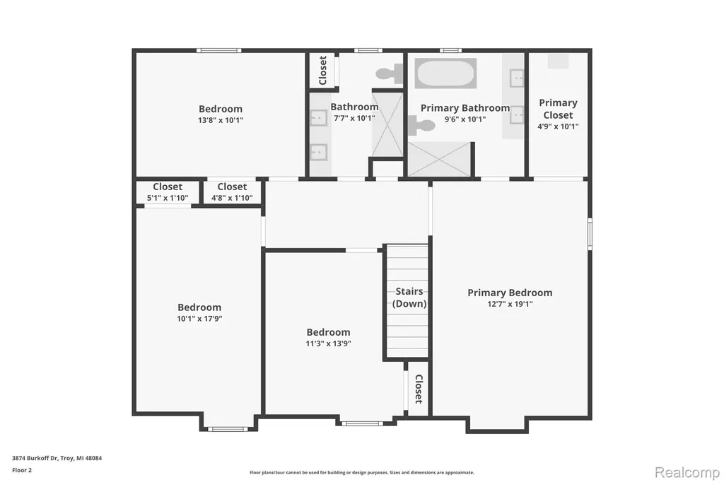 3874 Burkoff Drive Troy City MI 48084