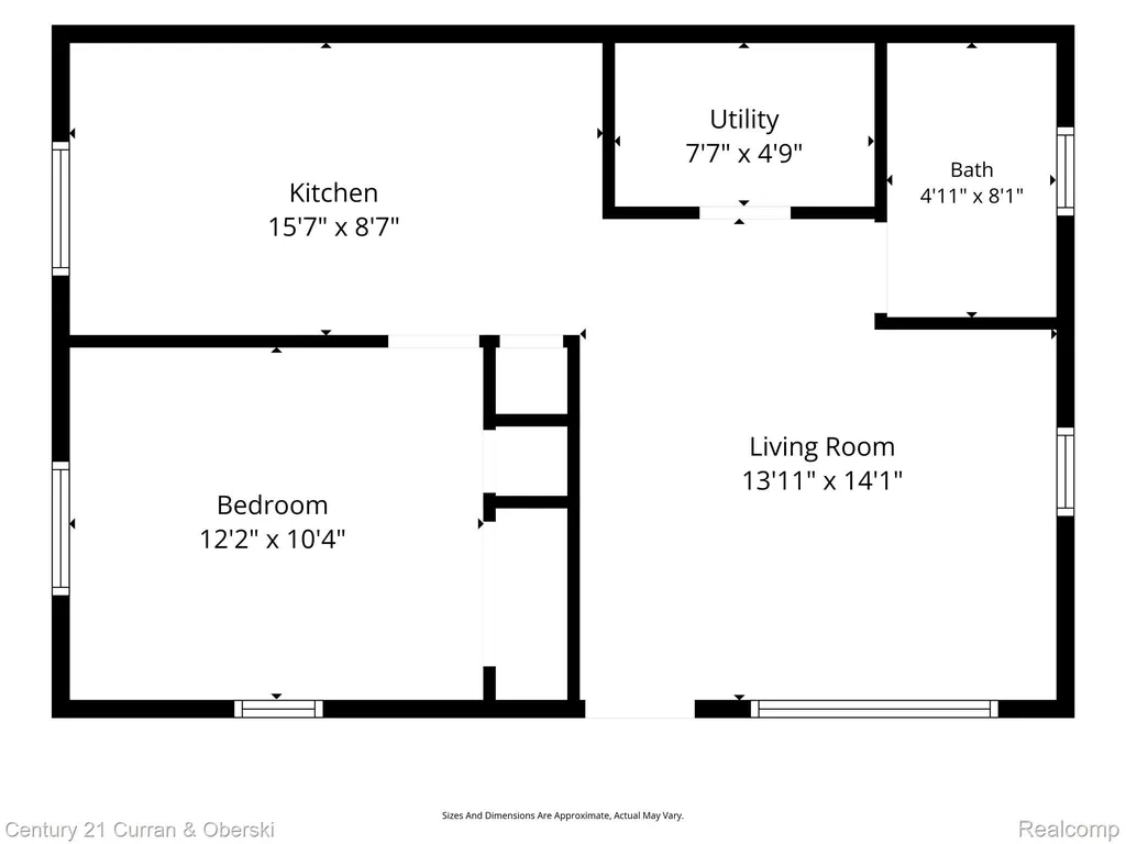 1504 Mclain Avenue Lincoln Park City MI 48146