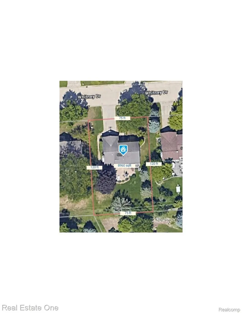 606 Whitney Drive Rochester Hills City MI 48307
