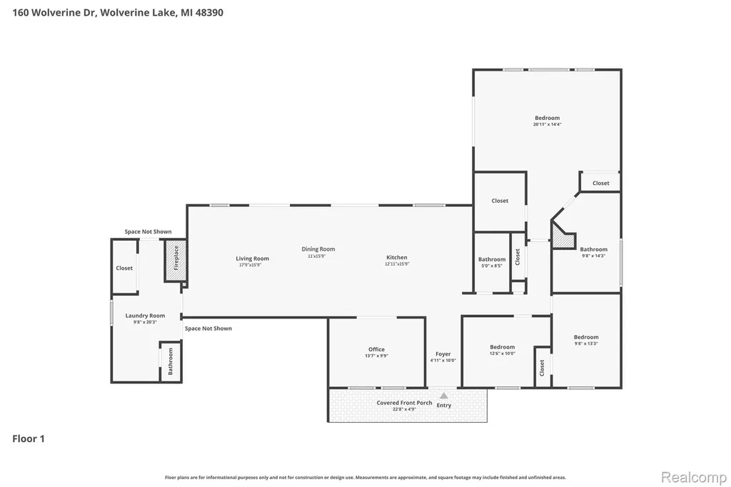 160 Wolverine Drive Wolverine Lake Village MI 48390