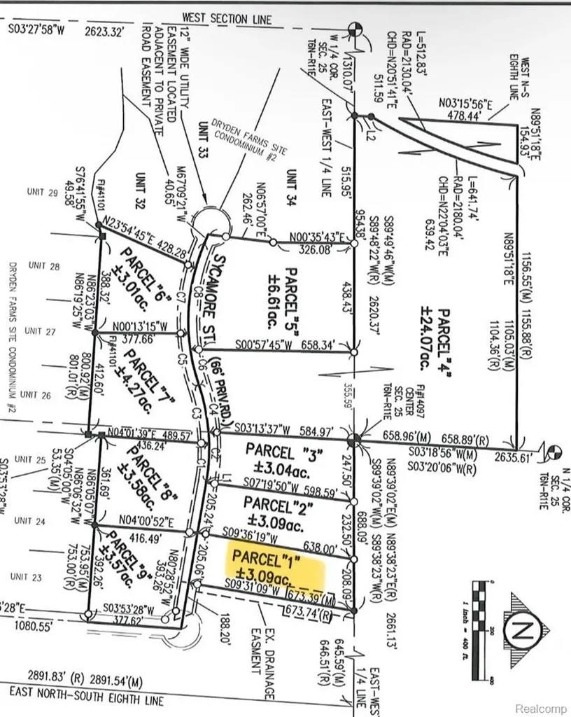 Parcel 1 Sycamore Street Dryden Township MI 48428