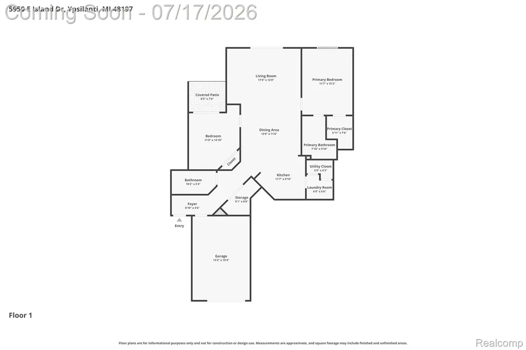 5950 E Island Drive Ypsilanti Charter Township MI 48197