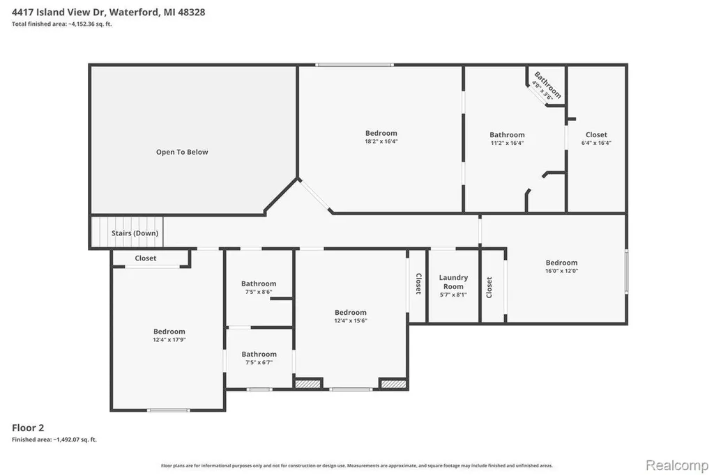 4417 Island View Drive Waterford Charter Township MI 48328
