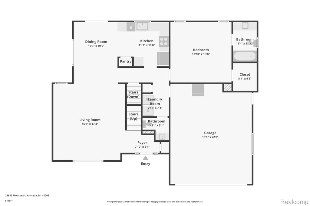 23882 Monroe Street Armada Village MI 48005