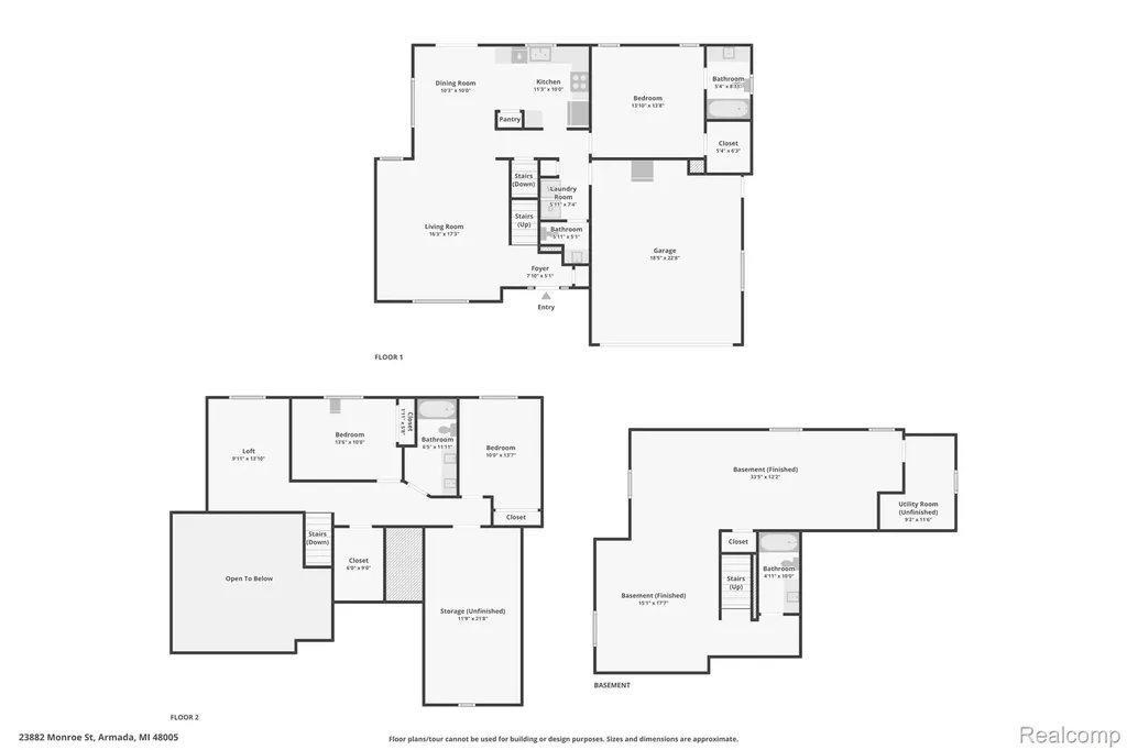 23882 Monroe Street Armada Village MI 48005