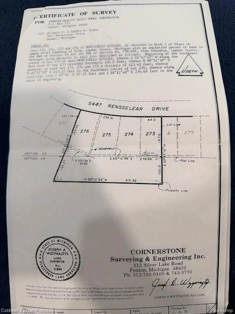 5447 Rensselear Elba Township MI 48446