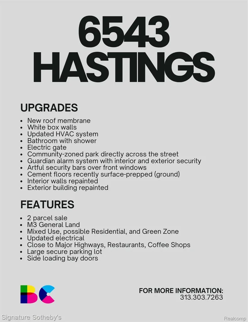 6543 Hastings Street Detroit City MI 48211