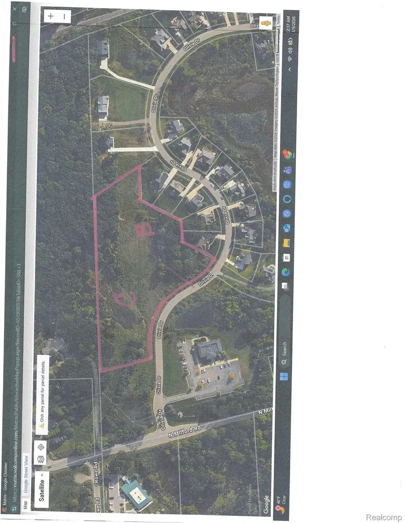 Tbd Parcel C Olivia Drive Milford Charter Township MI 48380