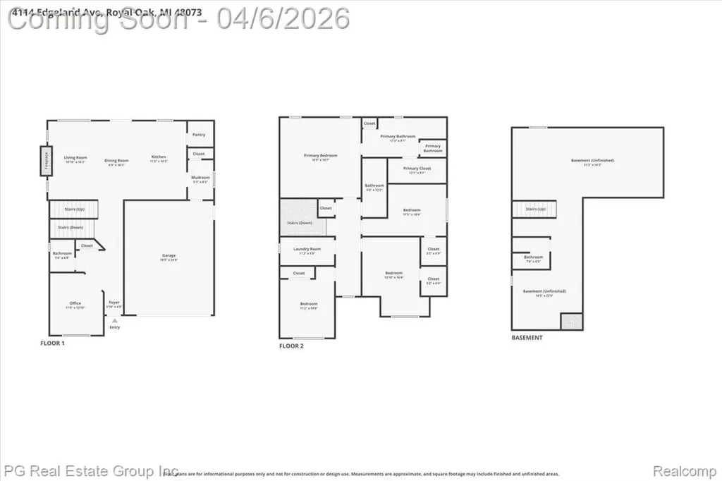 4114 Edgeland Avenue Royal Oak City MI 48073