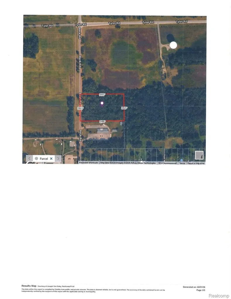 0000 Beck Road Van Buren Charter Township MI 48111