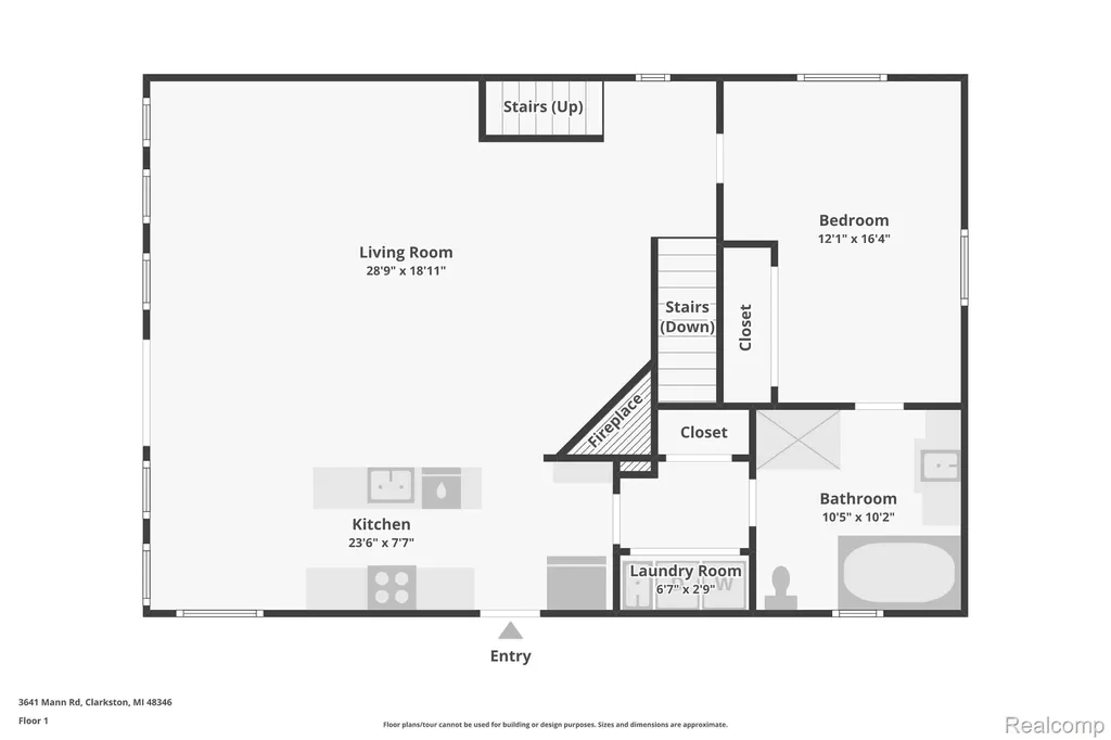 3641 Mann Road Waterford Charter Township MI 48346