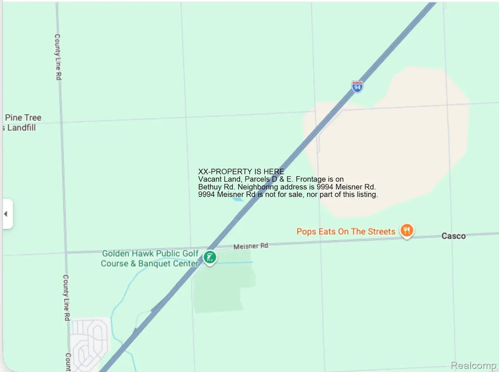9994 Meisner Road Casco Township MI 48064