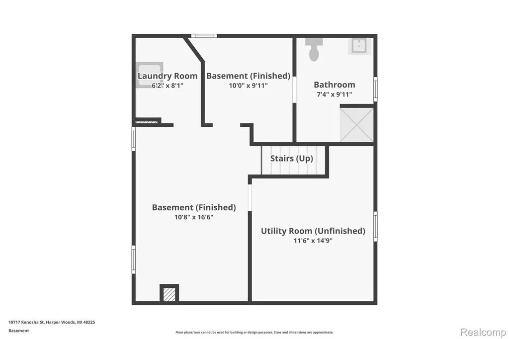 19717 Kenosha Street Harper Woods City MI 48225
