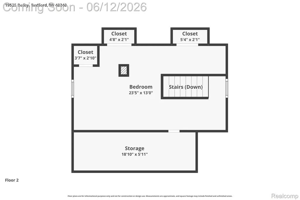 19525 Dalby Redford Charter Township MI 48240
