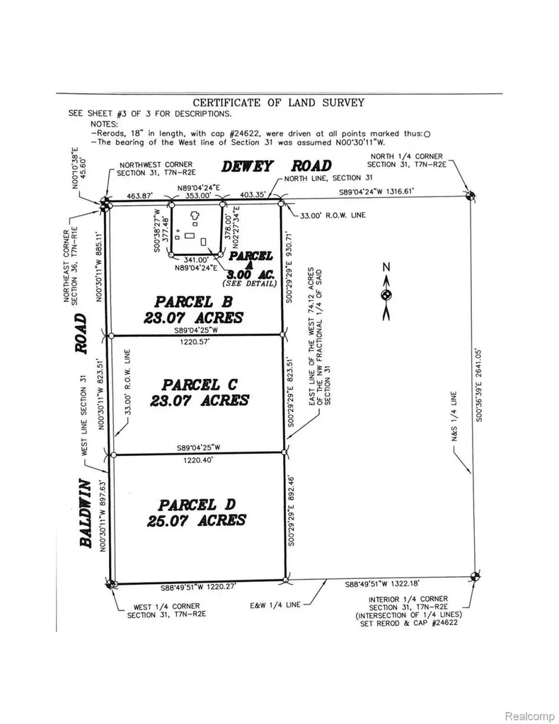 0 W Dewey Street Owosso City MI 48867