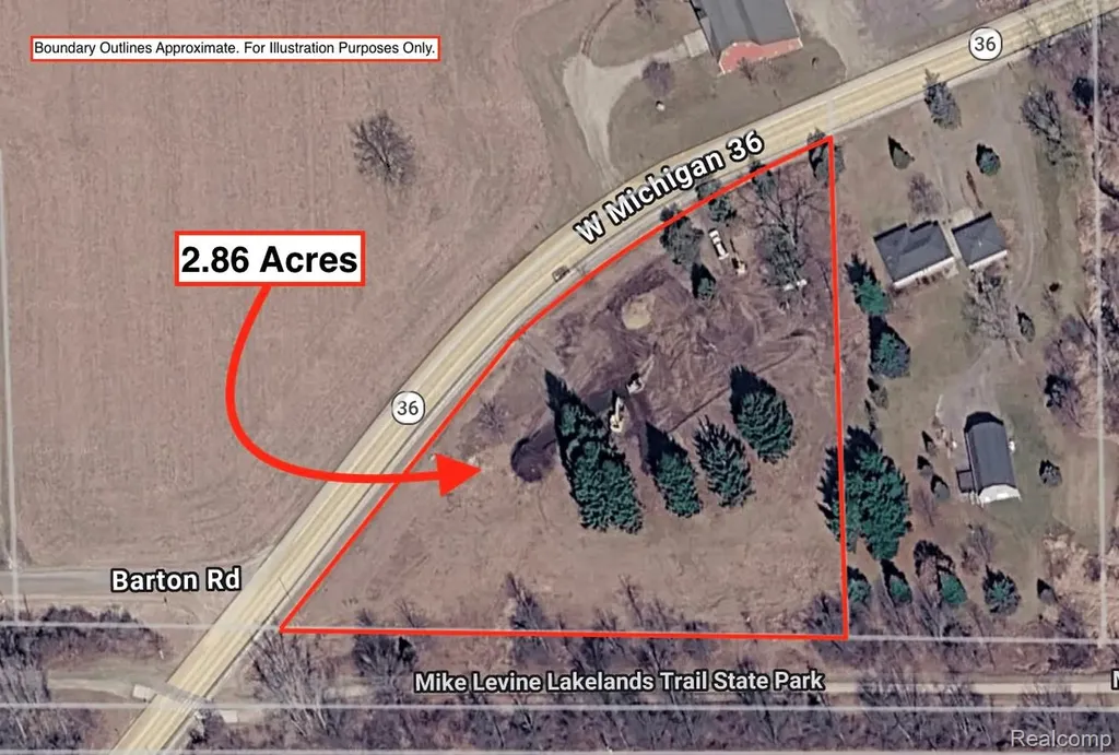 Vl 2.86 Acres W M-36 Unadilla Township MI 48169
