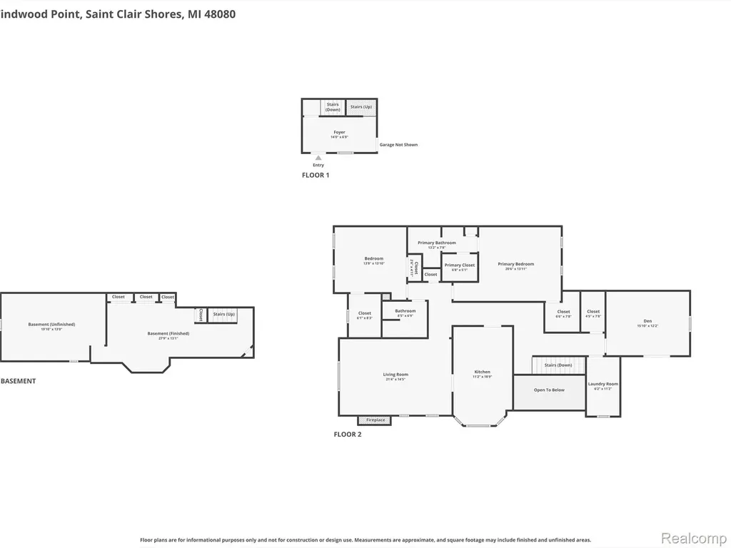 118 Windwood Pointe St. Clair Shores City MI 48080