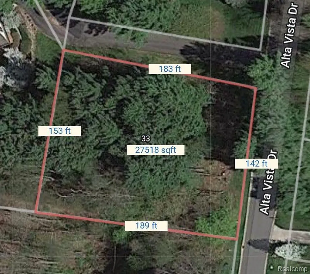 Lot #33 Alta Vista Alta Vista Drive Hamburg Township MI 48169