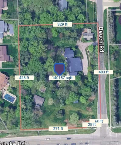 5051 Beach Road Troy City MI 48098