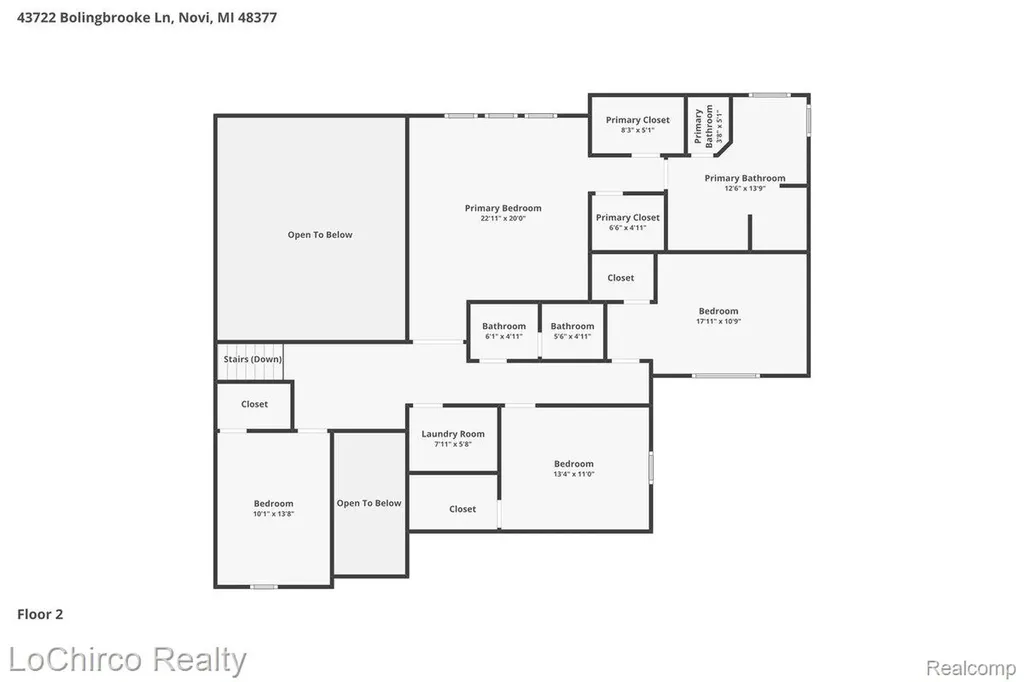 43722 Bolingbrooke Lane Novi City MI 48377