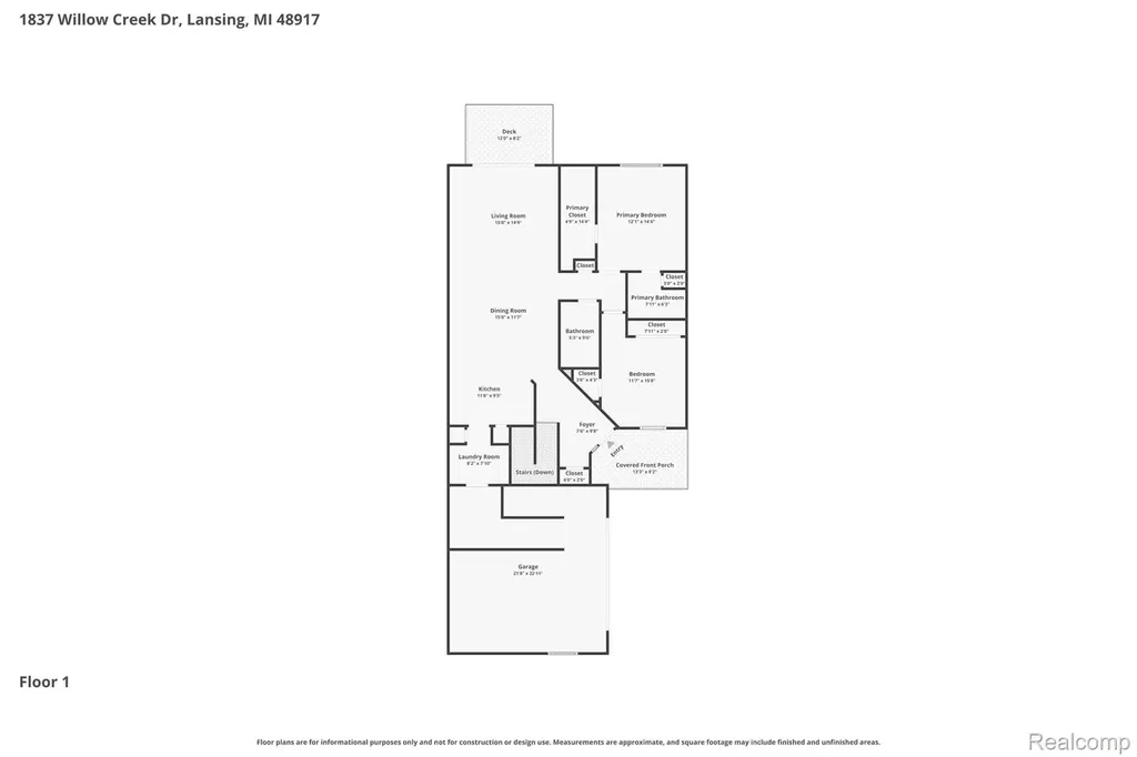 1837 Willow Creek Drive Delta Charter Township MI 48917