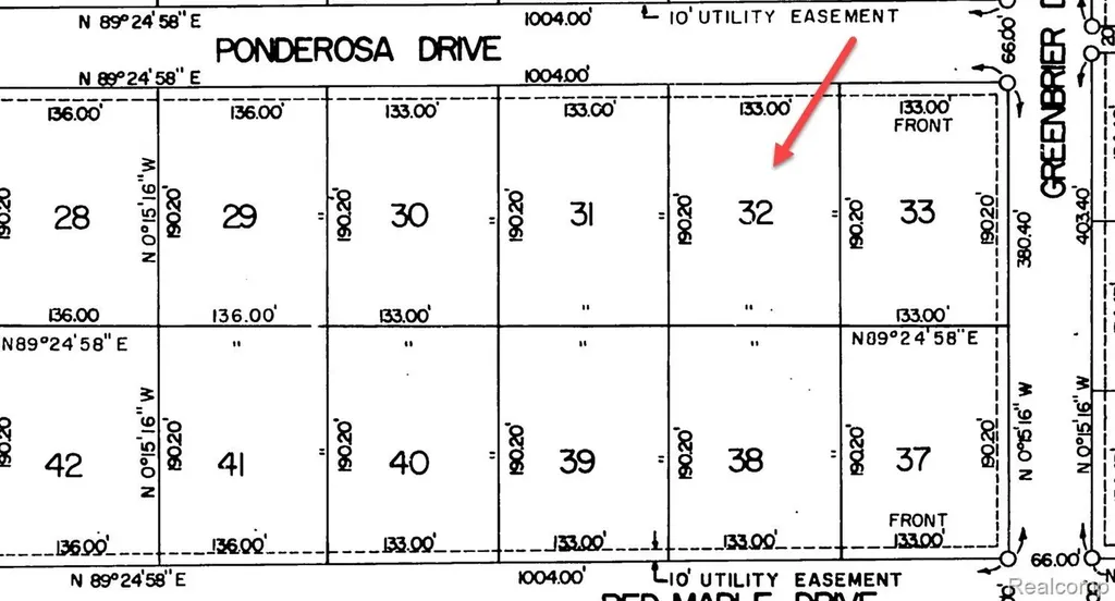 0 Ponderosa Drive Wexford Township MI 49601