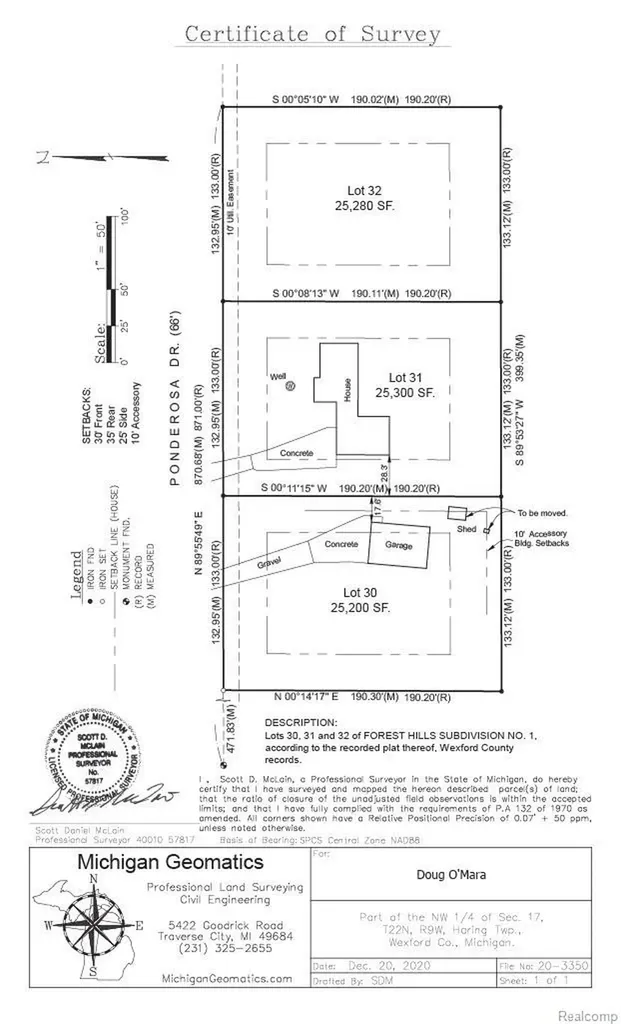 0 Ponderosa Drive Wexford Township MI 49601