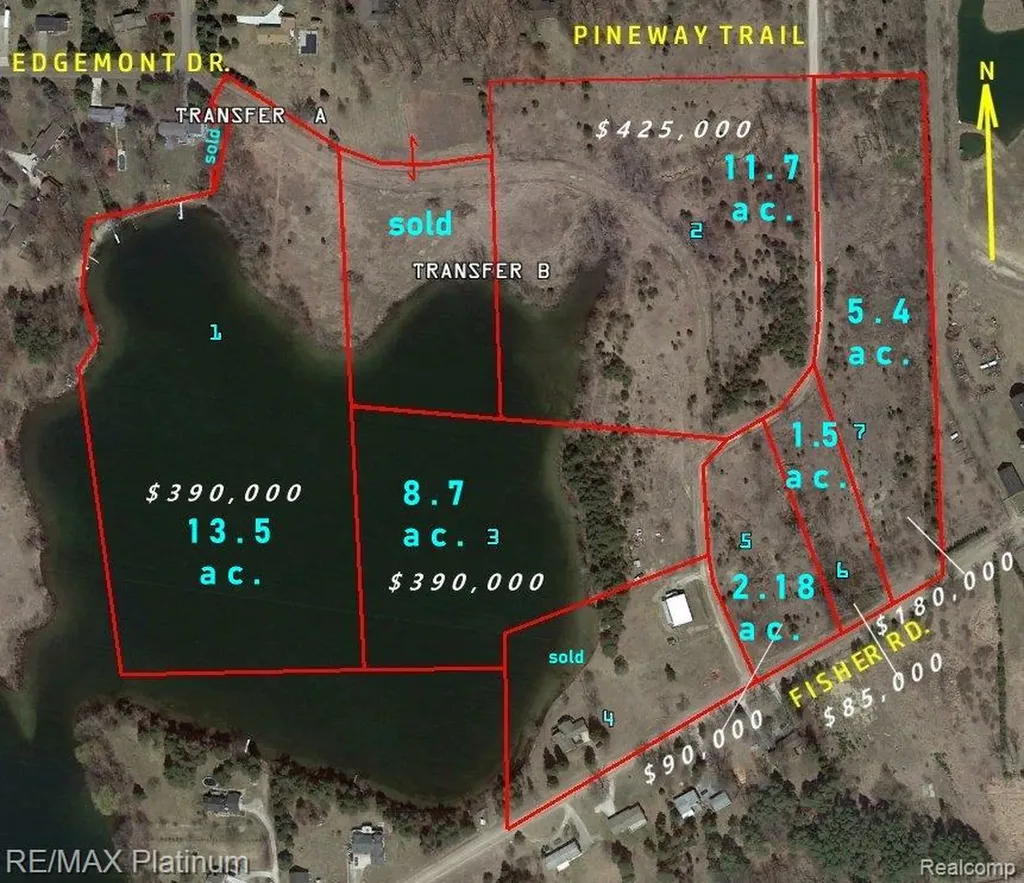 Parcel 5 Fisher Road Howell Township MI 48855